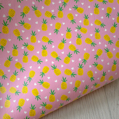 Pineapple Love Leatherette