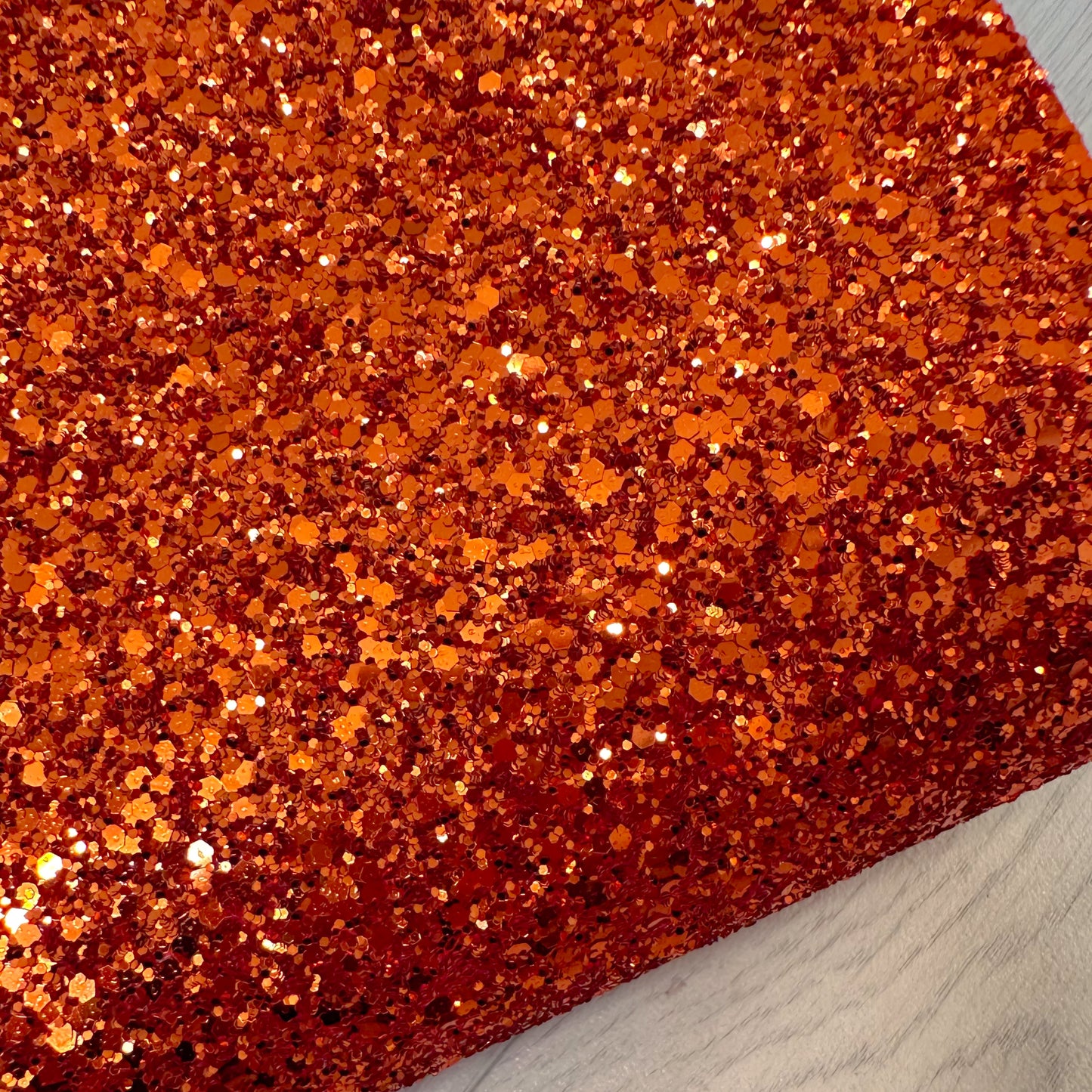 Precious Metal Pumpkin Orange Chunky Glitter (new see second photo)
