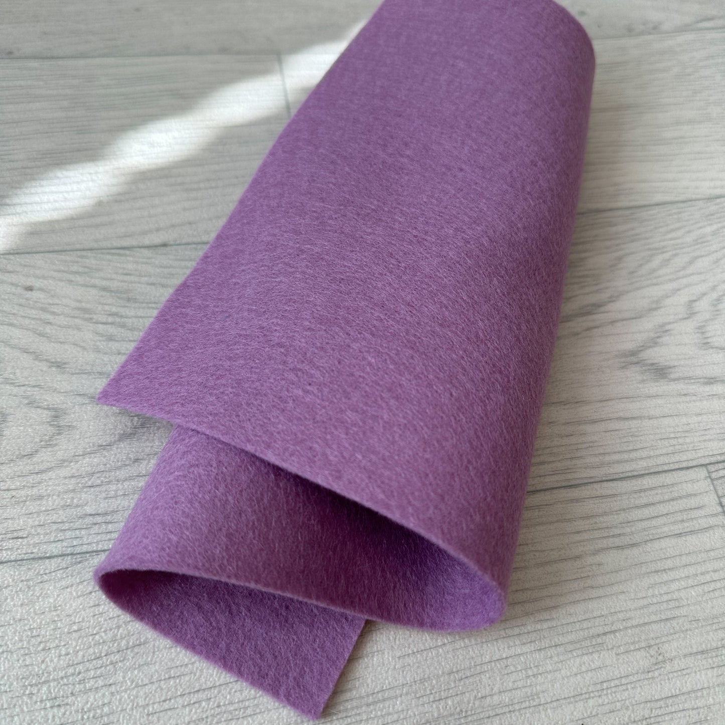 Lilac merino wool felt A4 Sheet 20x30cm 1.2mm thick