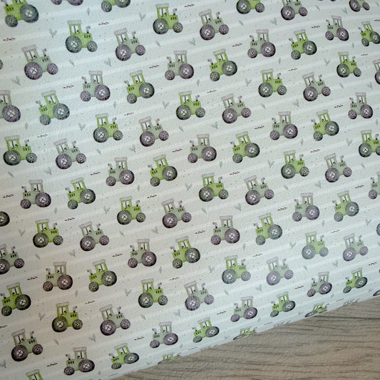 Green Tractors Leatherette