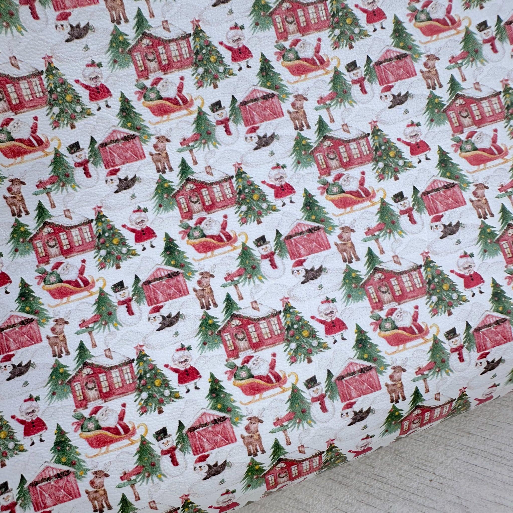 North Pole Fun Leatherette