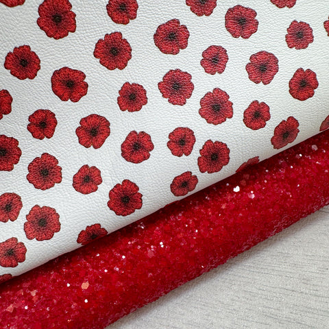 Poppies Glitter Duo