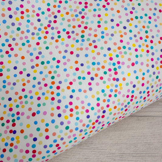 Party Polka Dots Leatherette