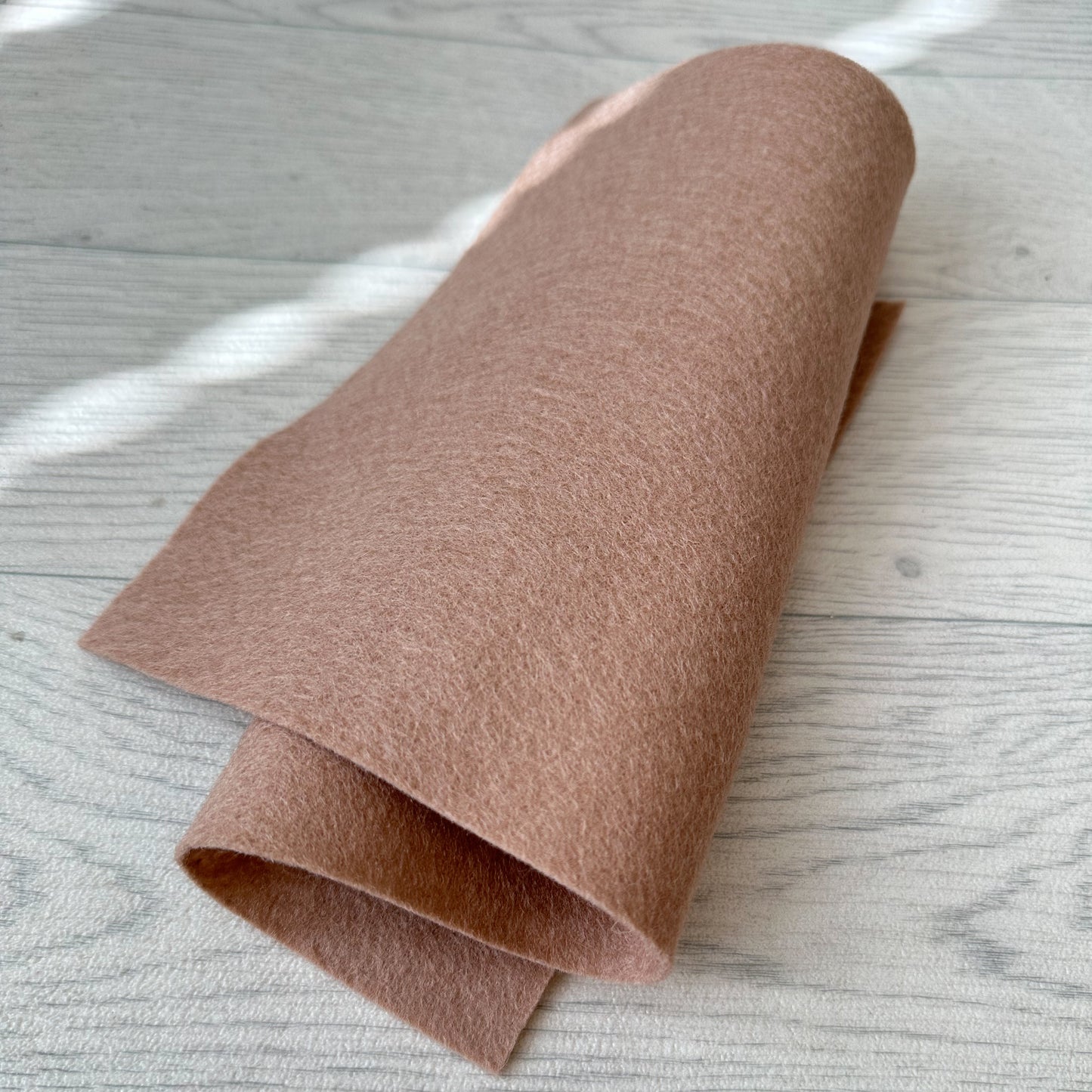 Fawn Brown 100% Merino Wool Felt