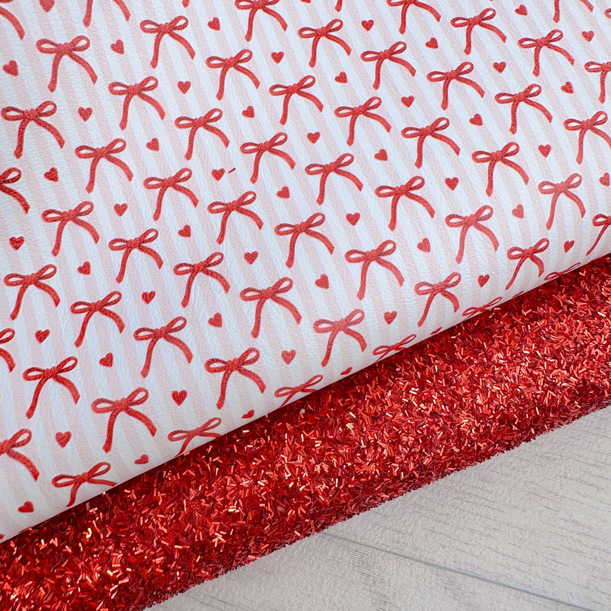 Festive Love & Ribbons Glitter Duo