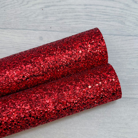 Precious Metal Ruby Chunky Glitter