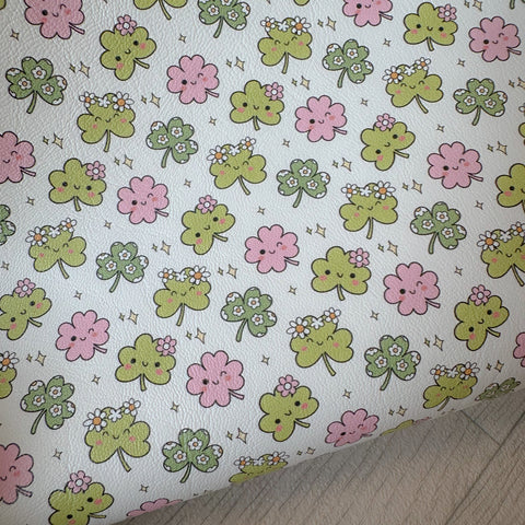 Cutie Clovers Leatherette