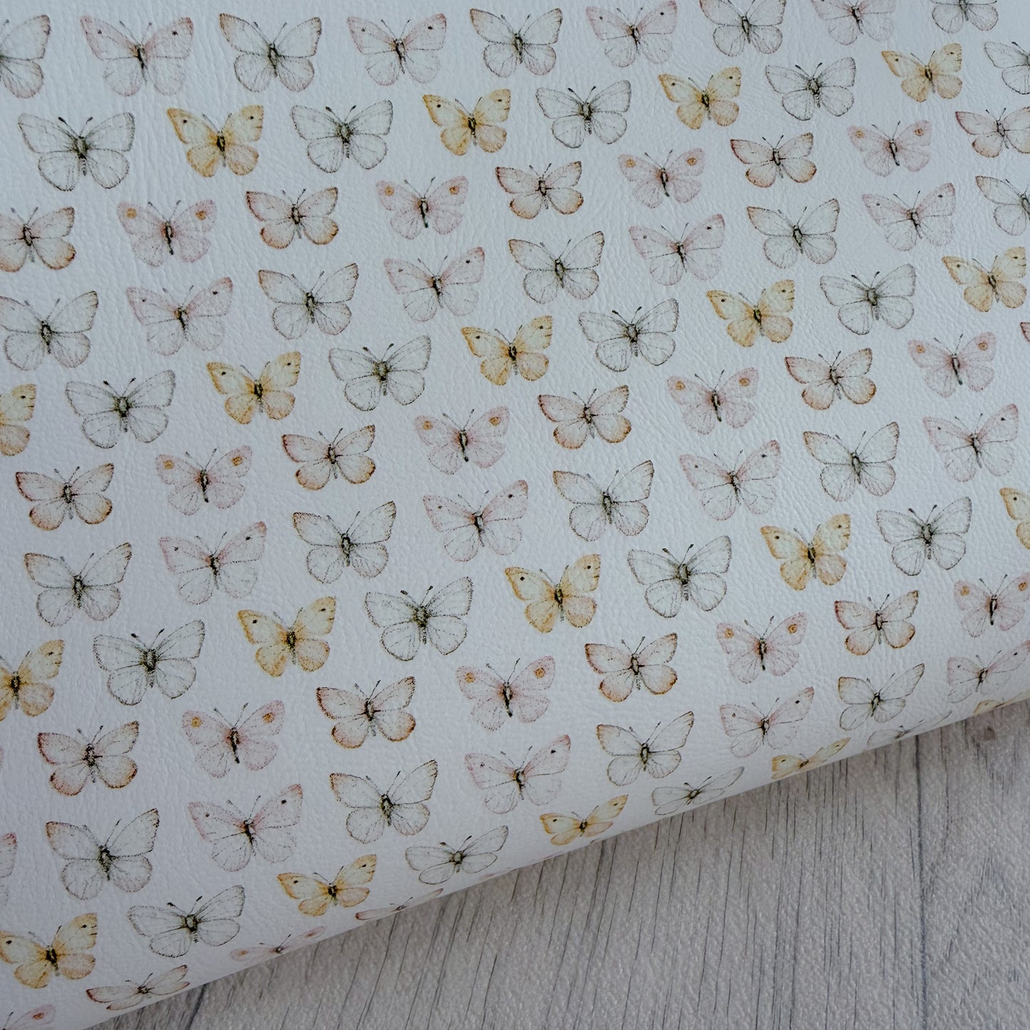 Delicate Butterfly Leatherette