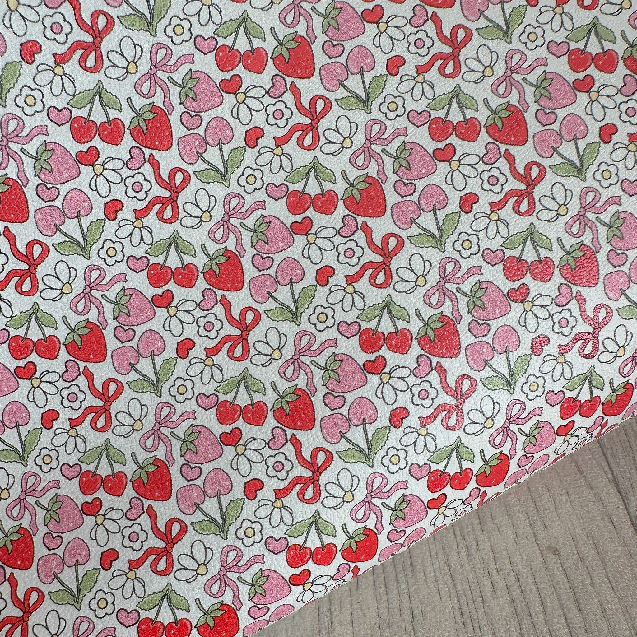 Fruitsy Bows Leatherette