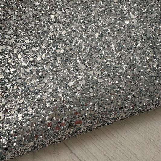 Mirror Ball Silver Chunky Glitter