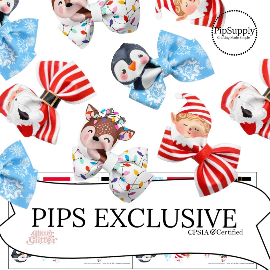 Christmas Loop De Lou Cut Out Sheet DIY Kit