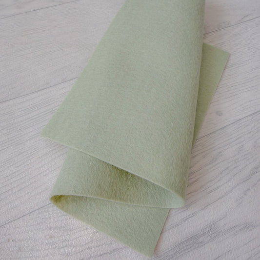 Eucalyptus Green 100% Merino Wool Felt