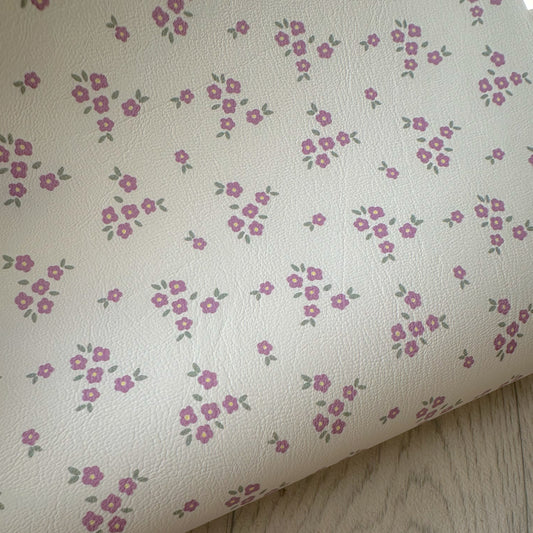 Sweet Lilac Blossoms Leatherette