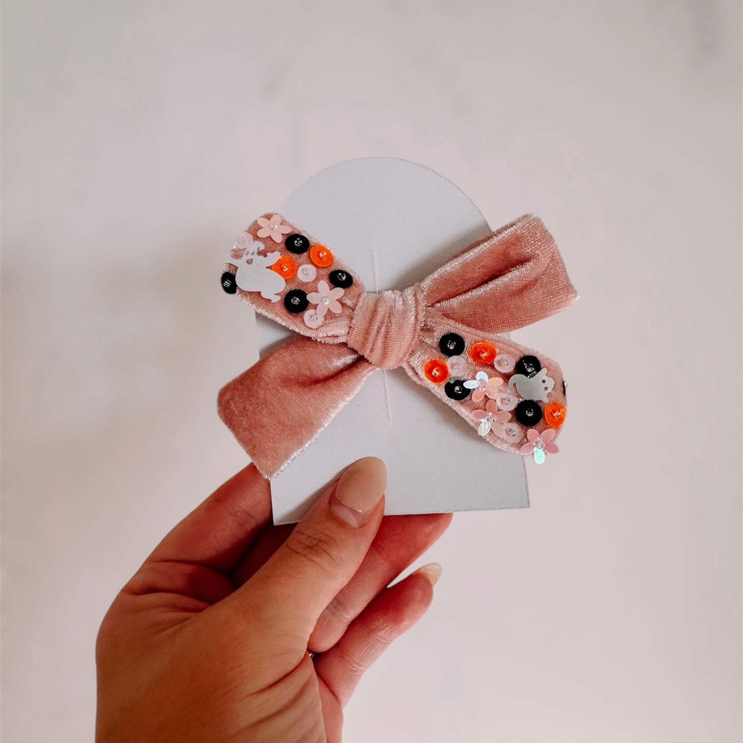 Pre-Made Halloween Bow