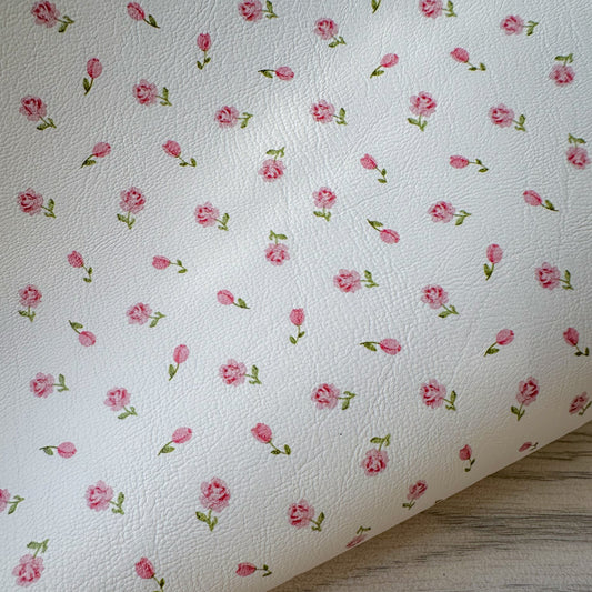 Ditsy Roses Leatherette