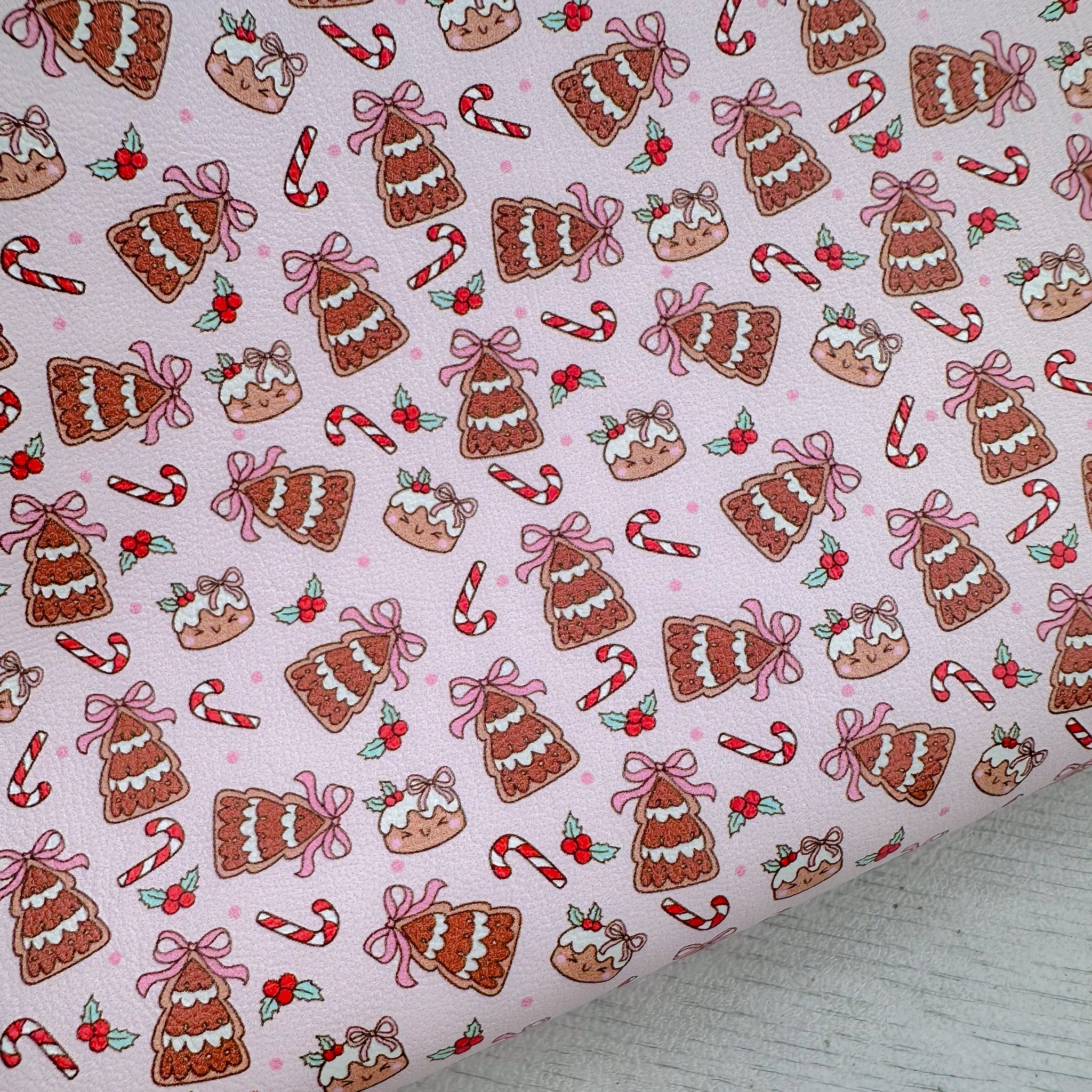 Christmas Yummy’s Red Leatherette