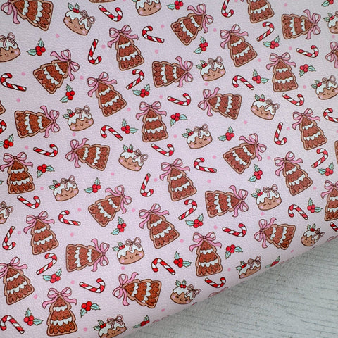 Christmas Yummy’s Red Leatherette