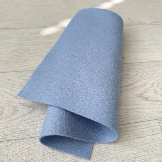 Blue Quartz 100% Merino Wool Felt