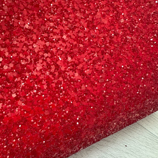 Cranberry Burgundy Chunky Glitter