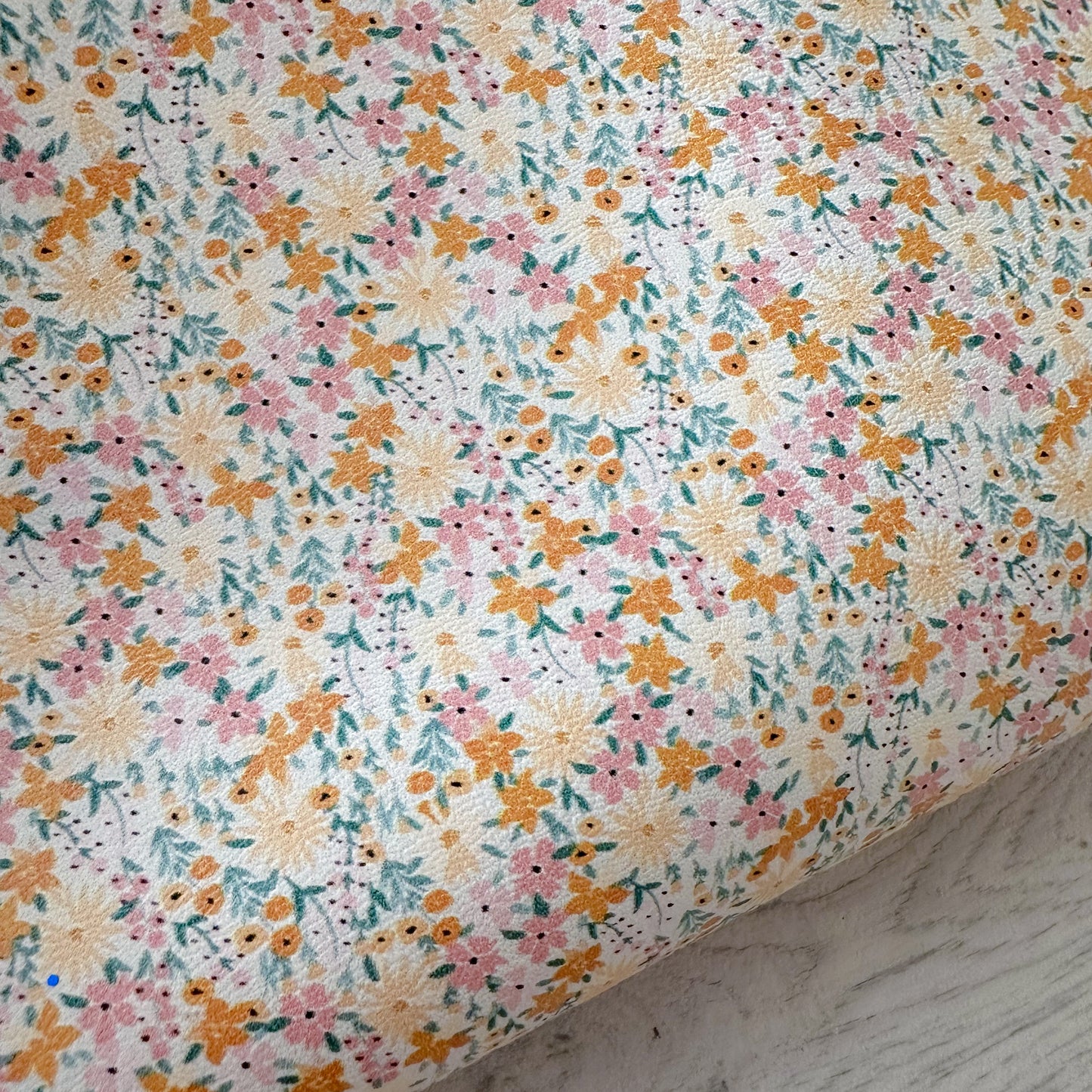 Spring Time Blooms Leatherette