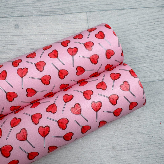 Lollipop Hearts Leatherette