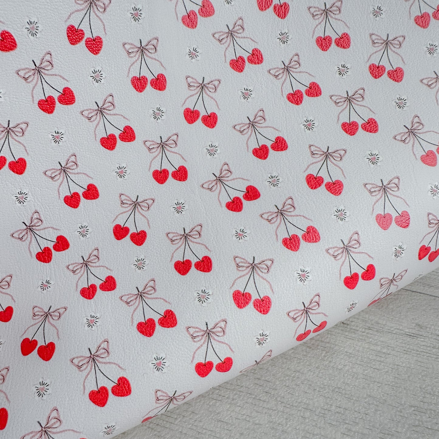 Heartie Cherries Leatherette