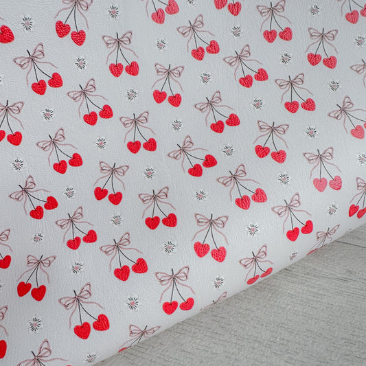 Heartie Cherries Leatherette