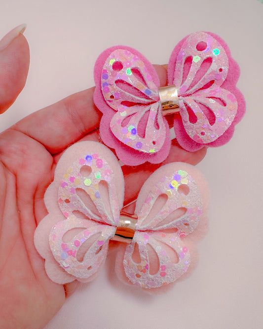 Flutterfly Bow Die Glitter Glitter On The Wall Exclusive