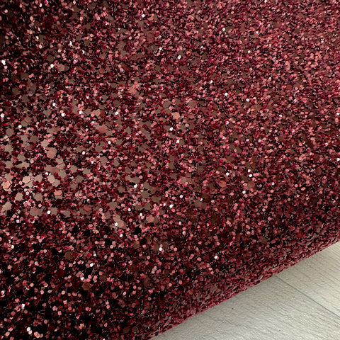 Red Wine Chunky Glitter