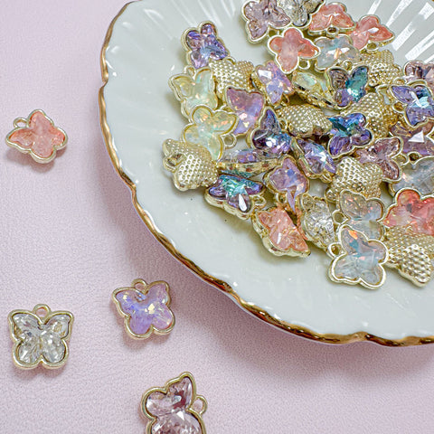 Jewelled Butterflies Charms