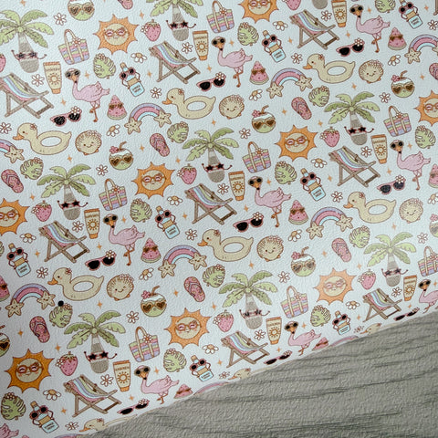 Summer Vacay Leatherette