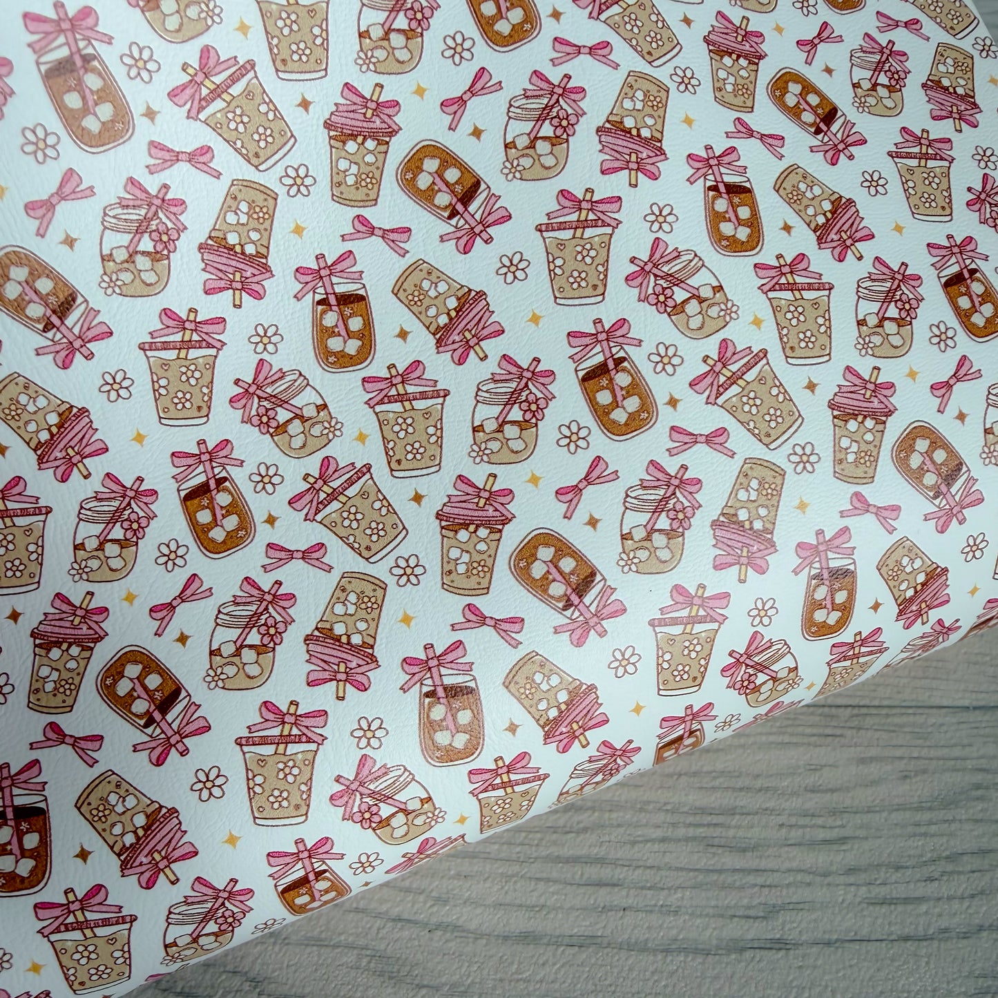 Cute Coffees Leatherette