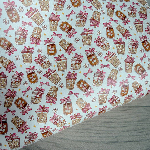 Cute Coffees Leatherette