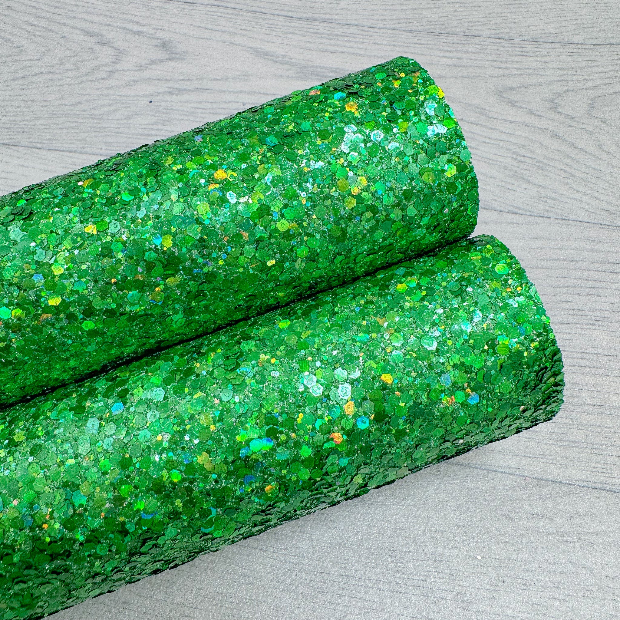 Green Hologram Extra Chunky Glitter