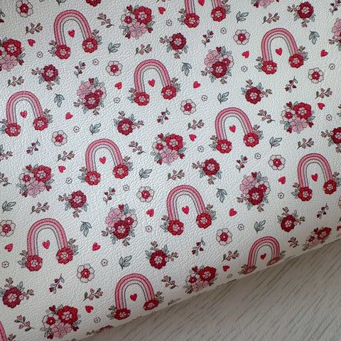 Rainbow Love Leatherette