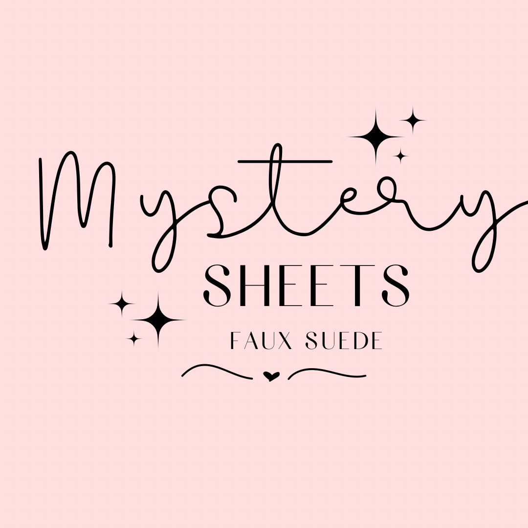 Faux Suede Solid Colour Mystery A4 Sheet