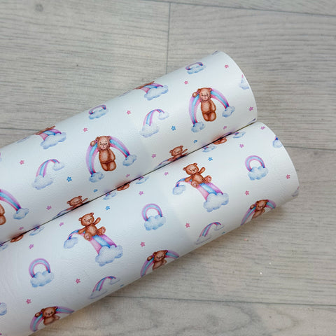 Rainbow Bears Leatherette
