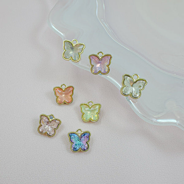 Jewelled Butterflies Charms