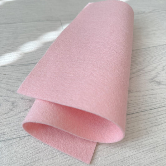Piglet Pink 100% Merino Wool Felt