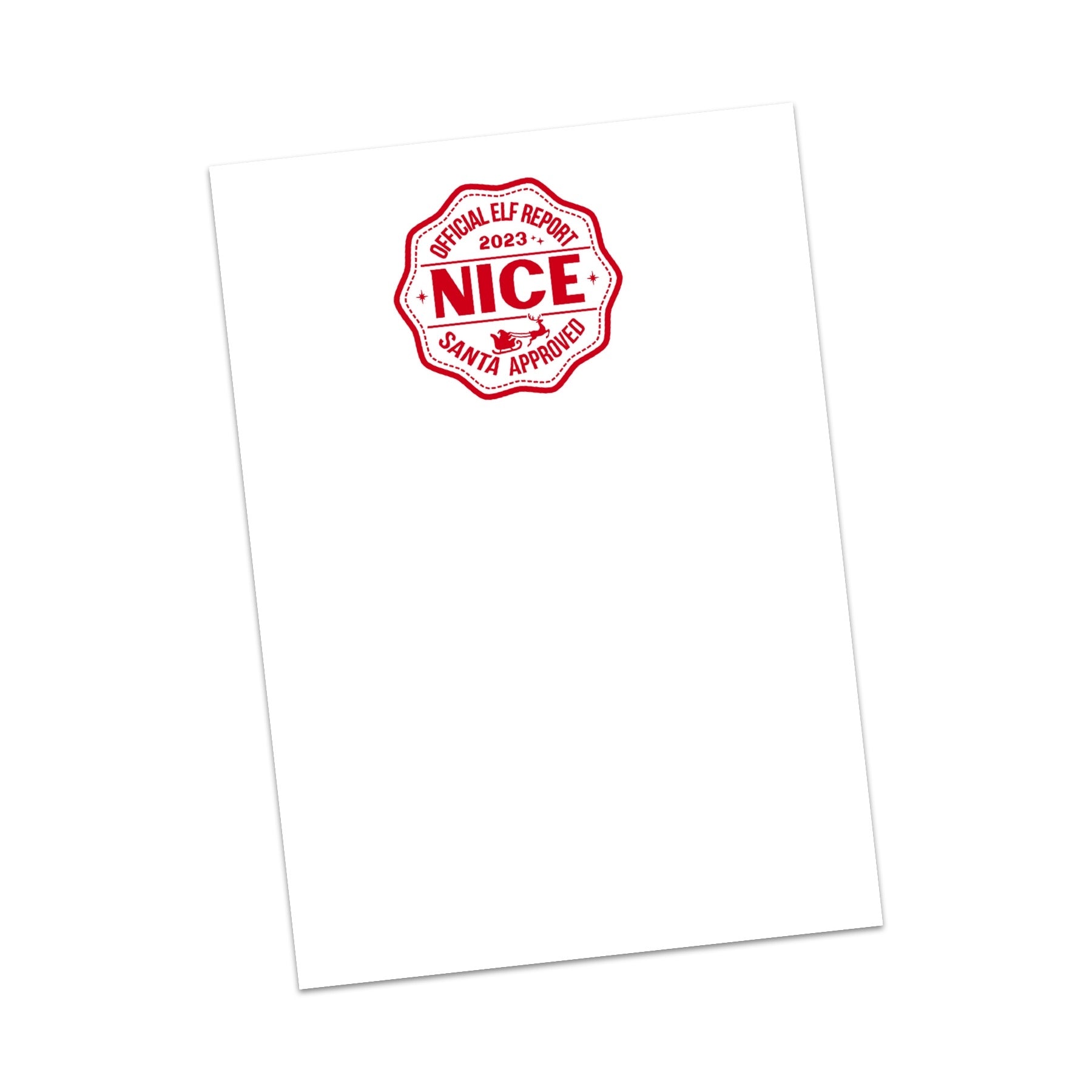Nice List Approved Bow Display Cards