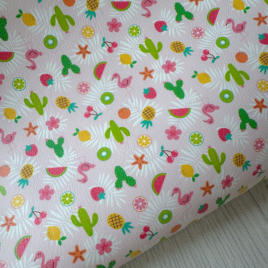 Tropical Vibes Leatherette