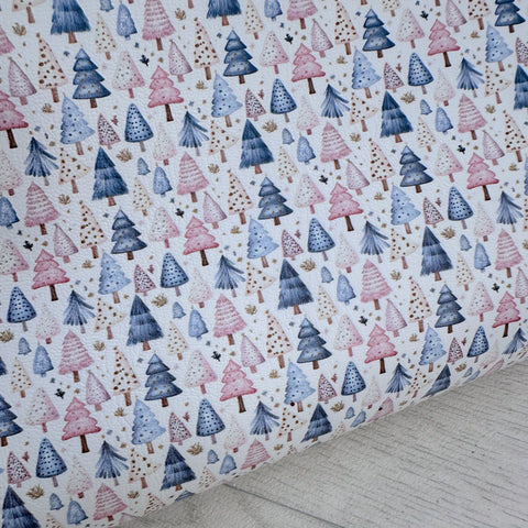 Wintery Trees Leatherette