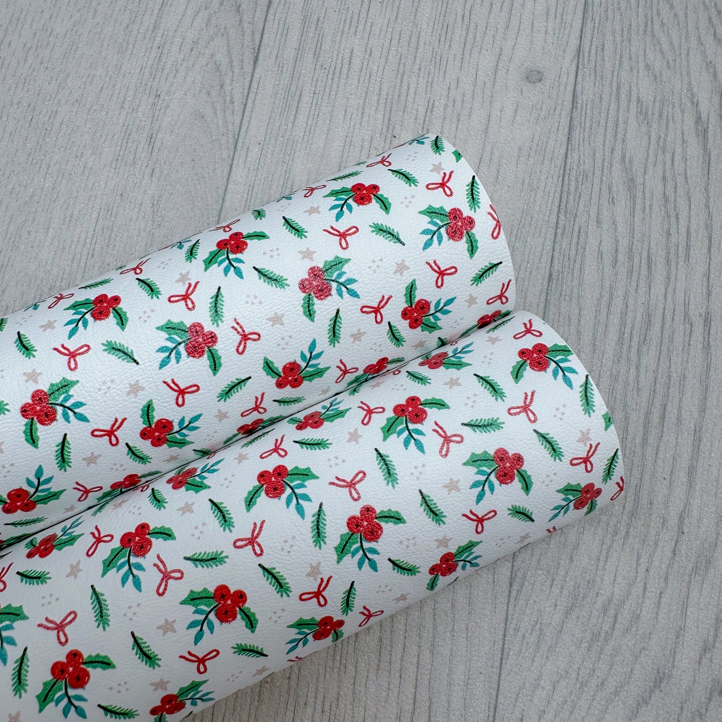 Holly Berries Leatherette