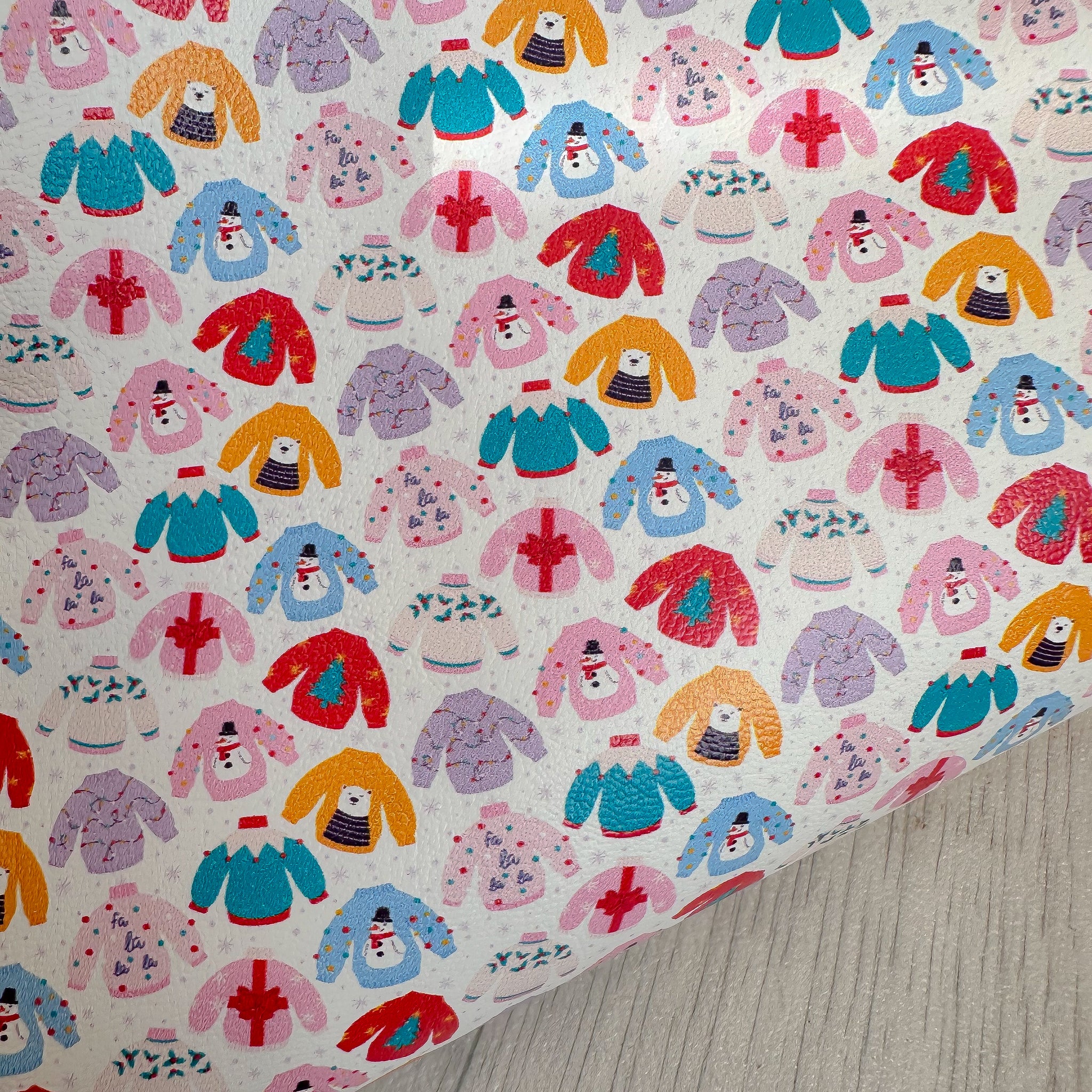 Christmas Jumpers Leatherette