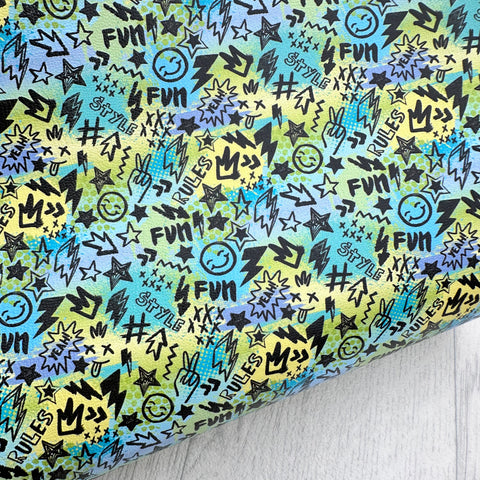 Boys Rule Leatherette