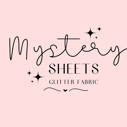 Mystery Chunky Glitter A4 Sheet