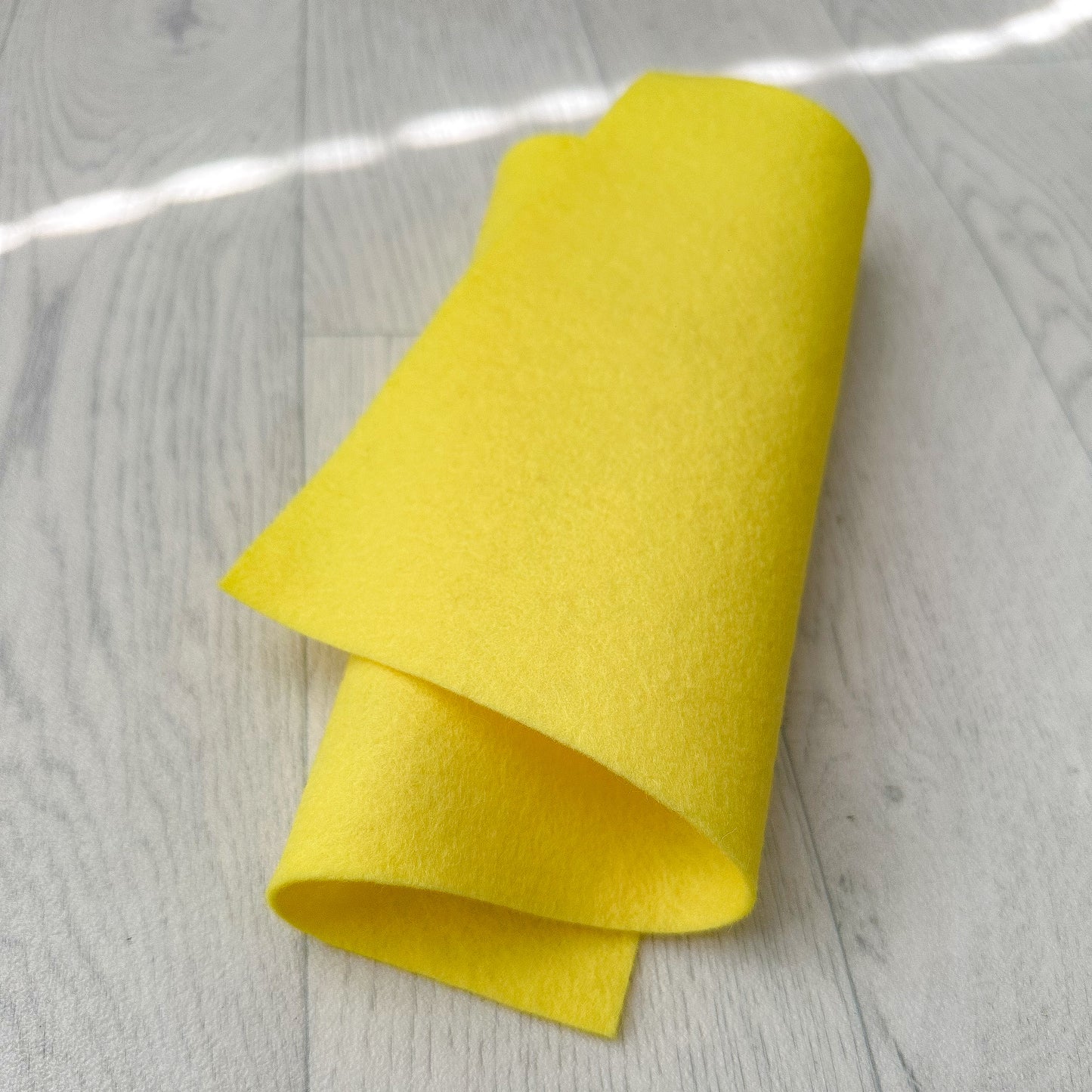 Daffodil Yellow 100% Merino Wool Felt