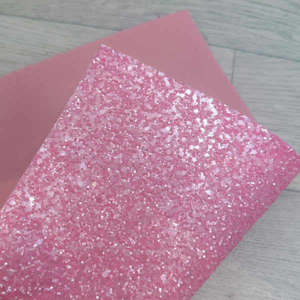 Pearly Shimmer Pink Glitter Chunky Glitter