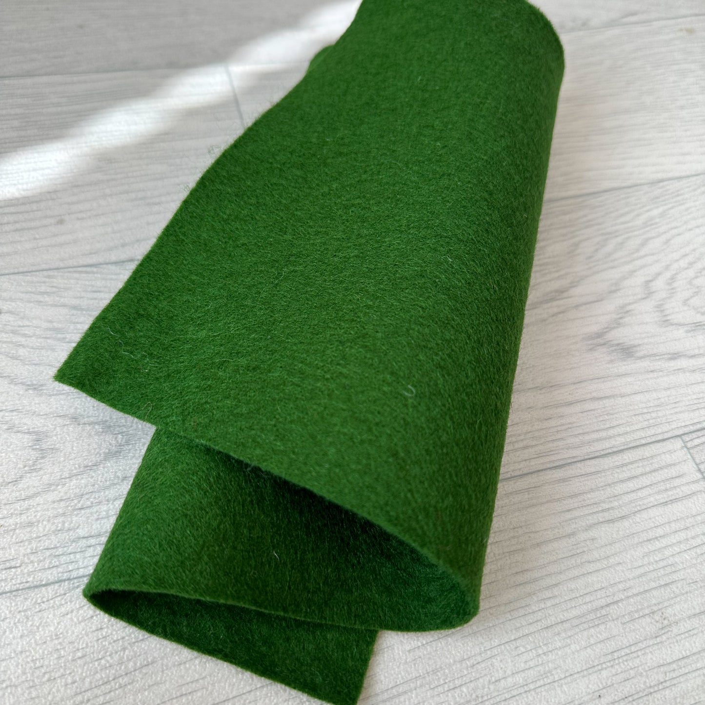 Fern Green 100% Merino Wool Felt