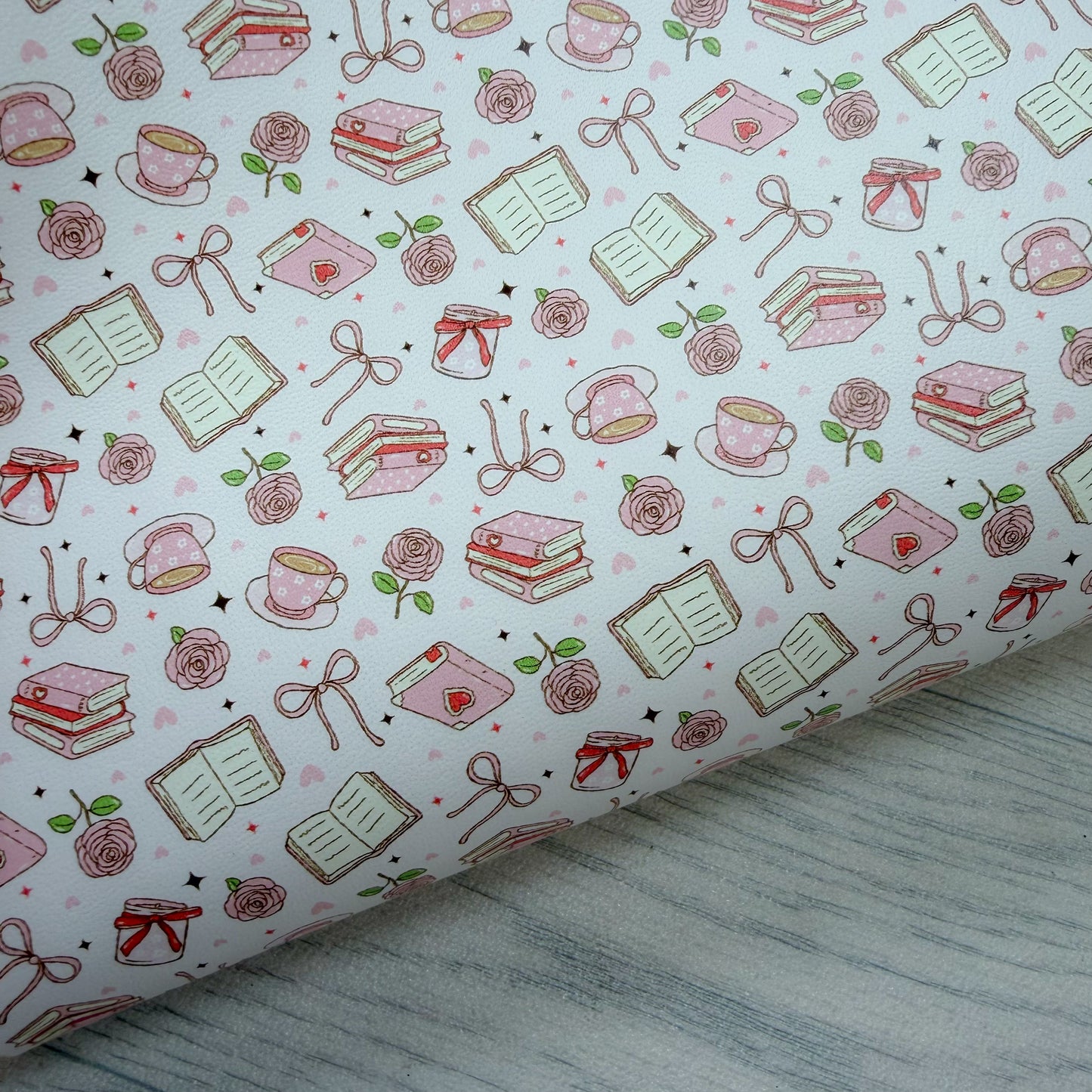 Book Club Faux Leather Sheet